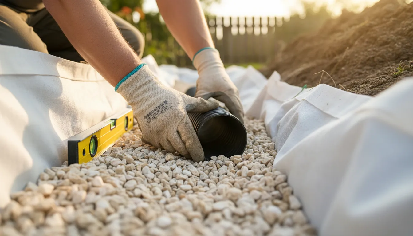 Yard Drainage & Grading services